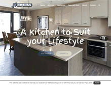 Tablet Screenshot of jvkitchens.ie